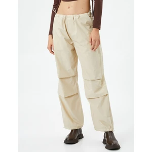 Paraşüt Pantolon Beli ve Paçası Lastikli Stoperli