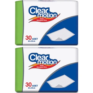 Clear Motion  Yatak Koruyucu Örtü 60X90 cm 60 Adet