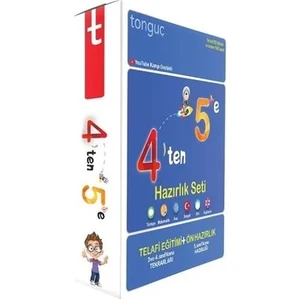 Tonguç Akademi 4 Ten 5 E Hazırlık Seti
