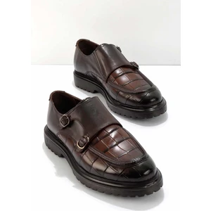 Kahve Kahve Antik Leather Erkek Klasik Ayakkabı E01798075611