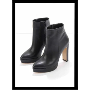 Siyah  Kadın Bot & Bootie K02926060509