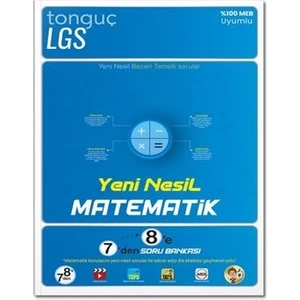 Tonguç Akademi 7 Den 8 E Matematik Soru Bankası