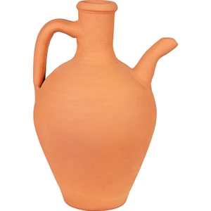Pottery Natural Ibrikli Testi