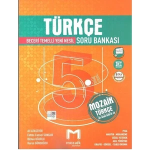 Mozaik Yayınları 5. Sınıf Türkçe Soru Bankası