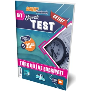 Tümler Yayınları Ayt Türk Dili ve Edebiyatı Yaprak Test