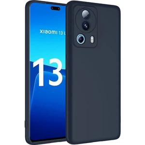 Case 4U Xiaomi Mi 13 Lite Kılıf Kamera Korumalı Içi Kadife Logosuz Mara Lansman Silinebilir Kılıf Lacivert