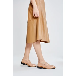 Emma Kadın Bej Açma Hakiki Deri Loafer Ayakkabı 858 23598301 Bn Ayk Y23