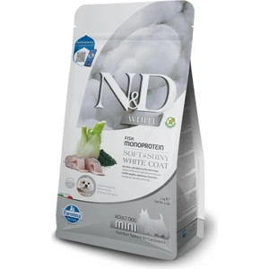 N&d Whıte Dog Levrek, Pirinç, Rezene ve Spirulina Küçük Irk Yetişkin Beyaz Köpek Maması 2 kg