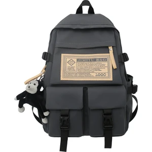 Büyük Kapasiteli Orta ve Lise Öğrencilerinin Sırt Çantası Okul Çantası (Yurt Dışından)