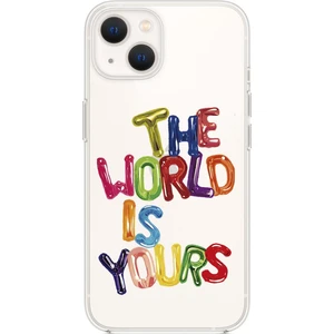 iPhone 14 Plus The World Is Yours Premium Şeffaf Silikon Kılıf