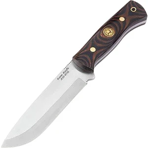 Kam Knife El Yapımı Kılıflı Yüksek Kaliteli Bıçak - Outokumpu 4116 Çelik - A10 4116 Siyah Kahverengi