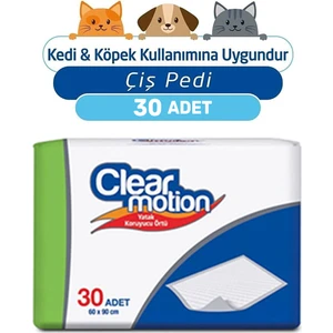 Clear Motion  Kedi Köpek Çiş Pedi 60X90 cm 30 Adet