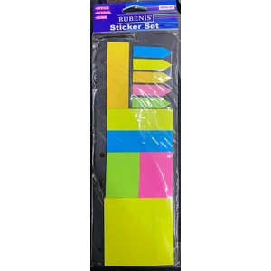 Yapışkanlı Not Kağıdı Karışık Set Rps-25