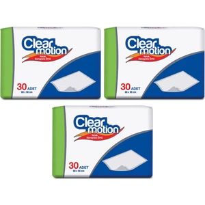 Clear Motion  Yatak Koruyucu Örtü 60X90 cm 90 Adet