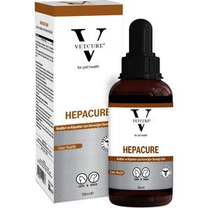 Hepacure Kedi ve Köpek Karaciğer Sağlığı Destekleyici Likit 50 ml