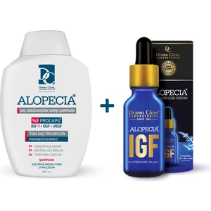 Dermo Clean Alopecia Procapil ve Igf İçerikli Saç Dökülmesine Karşı Şampuan ve Igf Serum Seti