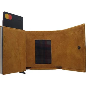 Alc Collection Hakiki Deri Mekanizmalı Renk Seçenekli Kadın ve Erkek Kartlık Cüzdan