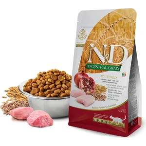 N&d Tavuklu Narlı Tahıllı Kısırlaştırılmış Yetişkin Kuru Maması 5 kg