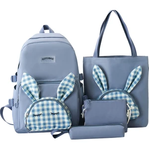 Öğrenci Sırt Çantası Dört Parçalı Set (Yurt Dışından)