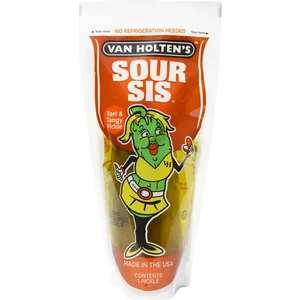 Van Holten's Sour Sis Poşette Salatalık Turşusu Jumbo