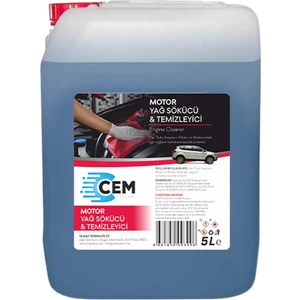 CEM CAR CARE Motor Yağ Sökücü ve Temizleyici 5 KG
