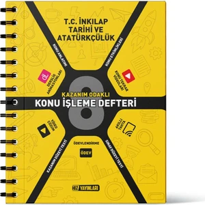 Hız Yayınları 8. Sınıf T.c. Inkılap Tarihi ve Atatürkçülük Etkinlik Defteri