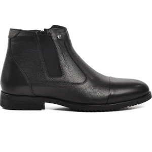 Pierre Cardin 11925251-24K Siyah  Deri Fermuarlı Erkek Bot