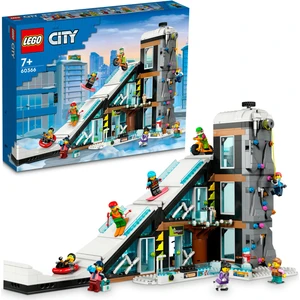 LEGO® City Kayak ve Dağcılık Merkezi 60366 - 7 Yaş ve Üzeri Kayak Hayranı Çocuklar İçin  Yaratıcı Oyuncak Yapım Seti (1.054 Parça)
