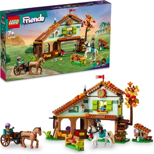 LEGO® Friends Autumn'un At Ahırı 41745 - 7 Yaş ve Üzeri Çocuklar İçin 2 Mini Bebek ve 2 At İçeren Yaratıcı Oyuncak Yapım Seti (545 Parça)