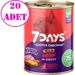 Kedi Konservesi Sığır Etli 415 gr 20 Ad