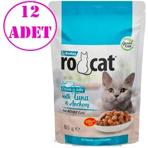 Ton Balıklı Hamsili Kedi Yaş Maması 85 gr 12 Ad