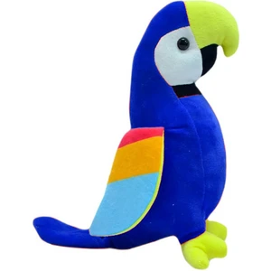 Peluş Oyuncak Papağan Mavi 35 cm