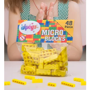 Fotomciy Alpego 48 Parça Kırmızı Renk Eğitici Mikro Blok