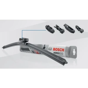 Silecek Süpürgesi Aeroeco Muz Tipi 700MM Universal 4 Aparatli AE700