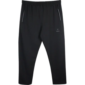 Maruf Shop Erkek Büyük Beden Eşofman Alt 2 Iplik Siyah