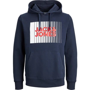 Jack & Jones Jjecorp Logo Sweat Hood Play Noos Lacivert