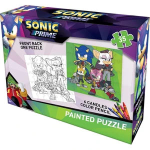 Boyamalı Puzzle 35 Parça