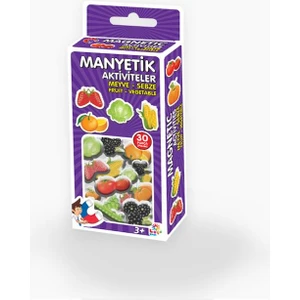 Magnet Meyve Sebze Eğitim Seti 30 Parça