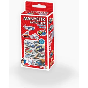 Magnet Taşıtlar Eğitim Seti 30 Parça