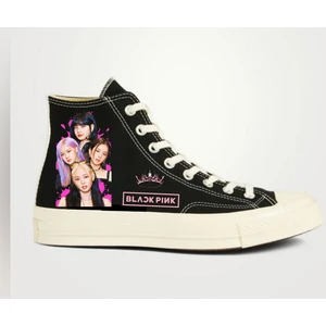Amazoon Desing Blackpink Baskılı Sneaker Spor Ayakkabı Jennie Lisa Rose Jisoo
