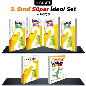 Öğretmen Evde Yayınları 2. Sınıf Süper Ideal Set – 6 Parça