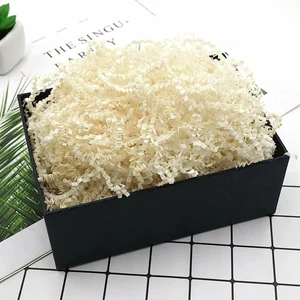 Roco Paper Co. Zigzag Kırpık Kağıt – Krem – 100 gr Kutu Içi Süsleme – Kırpıntı Zigzag Z Kağıt