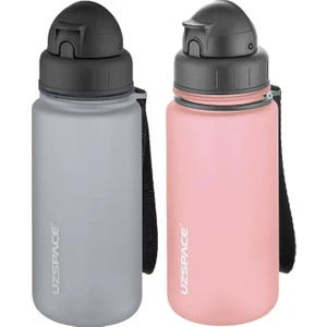 2'li Pipetli Tritan Matara Seti 400  ml Fiftyfifty