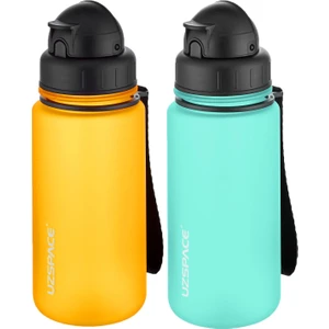 2'li Pipetli Tritan Matara Seti 400  ml Fiftyfifty