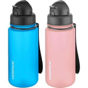 2'li Pipetli Tritan Matara Seti 400  ml Fiftyfifty