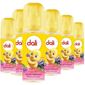 Bebek Kolonyası Sprey Çiçek Bahçesi 100 ml 6 Adet