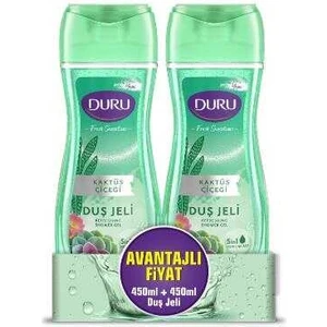 Duş Jeli  450 + 450 ml Kaktüs Çiçeği