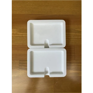 2’li Beyaz Katı Sabunluk