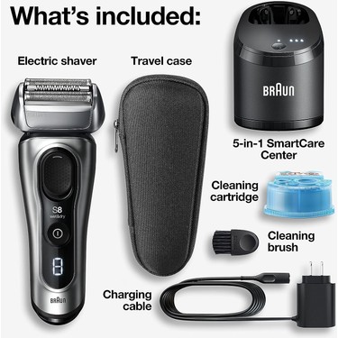 Braun Series 8 8467CC Elektrikli Folyo Tıraş Makinesi Fiyatı