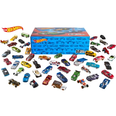 Hot Wheels Ba lang Seti 50 Li Araba Seti Geni r n Fiyat